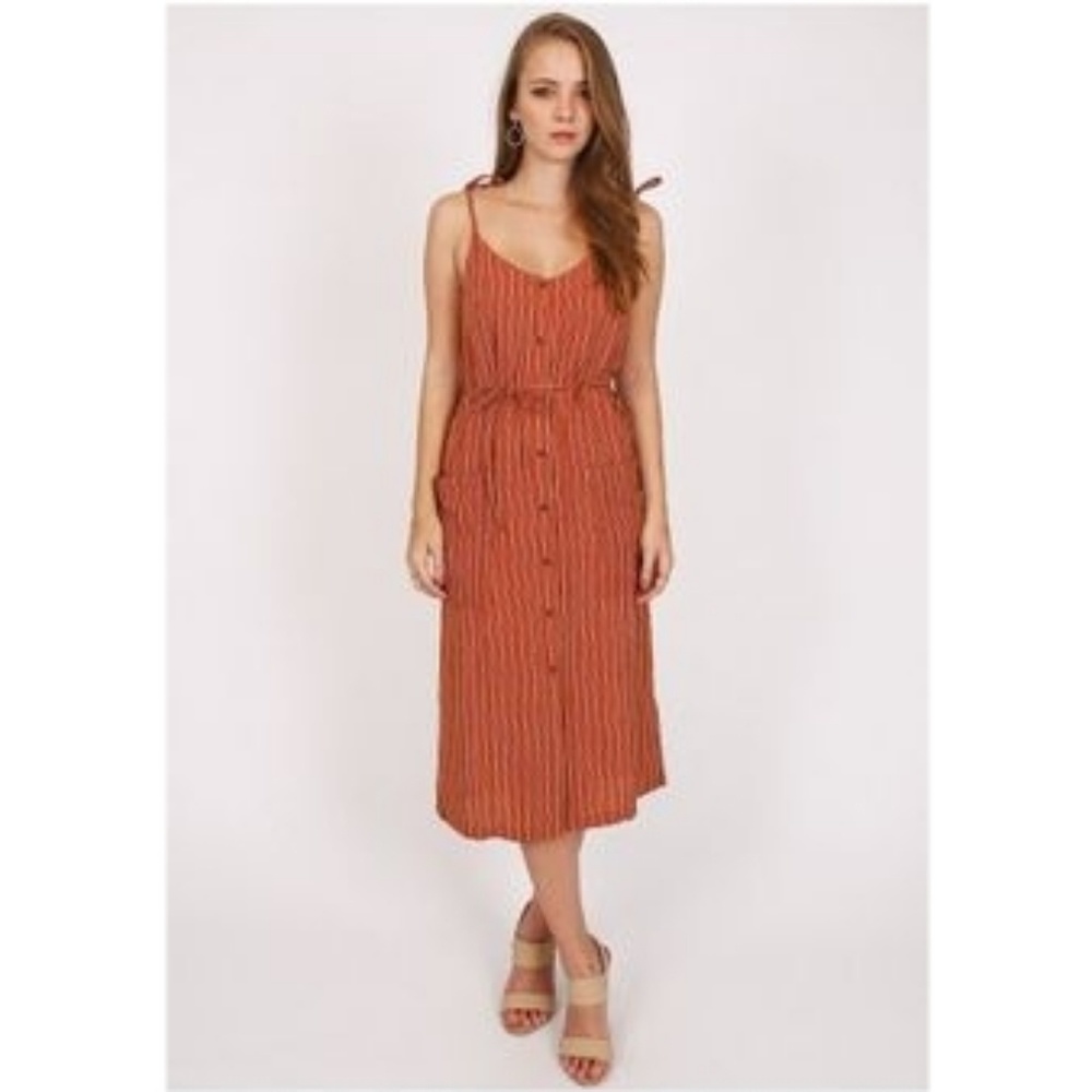 *LAST CHANCE* Rust colored dress - Picture 1 of 8